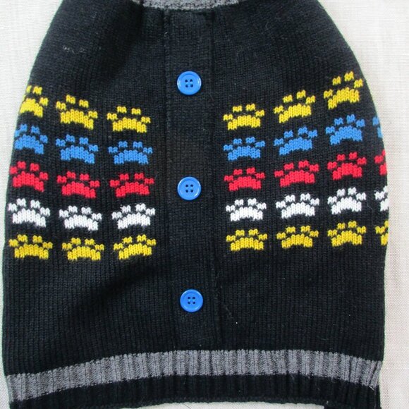 Lot of 4 Dog Sweater M Multi Holiday Christmas Halloween Winter Knit Pet Clothes - Picture 5 of 16